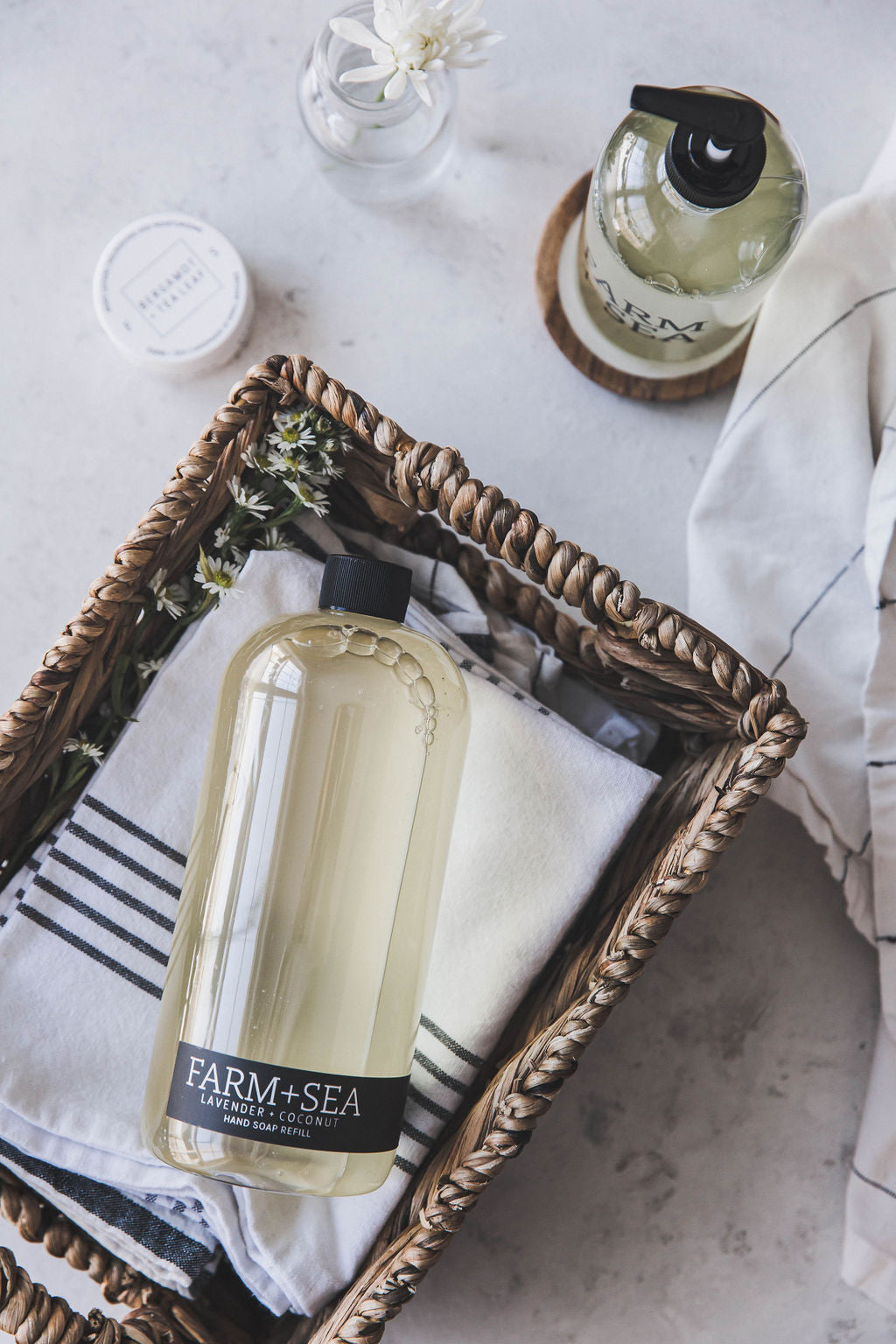 Liquid Hand Soap Refill Bottle